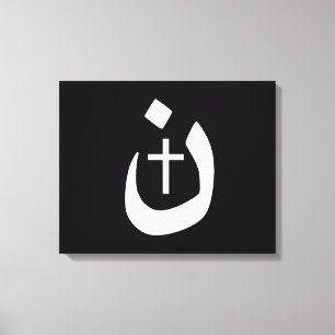 Christian Nazarene Kor Andlig Canvastryck
