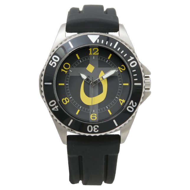 Christian Nazarene Symbol Solidarity Kor Dial Armbandsur (Framsida)