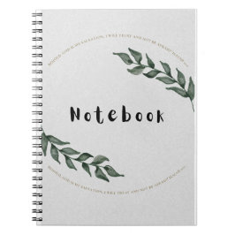 Christian Notebook for Bible Journaling Anteckningsbok