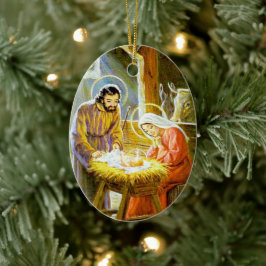 Christian Ntivity Vintage jul Ornament