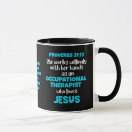 Christian OCCUPATIONAL TEERAPIST OT Proverbs 31 Mugg