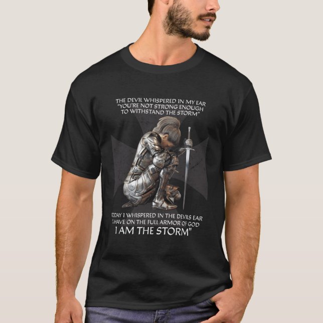 Christian Ord Religiösa Verse Kor T Shirt (Framsida)