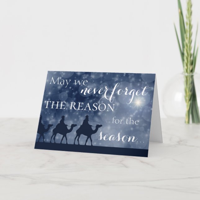 Christian Orsaken till säsongsjulkortet Helgkort (Framsida)