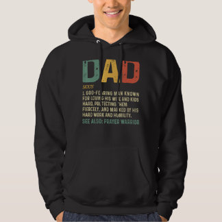 Christian Pappa Definition Fars dag Pappa 1 Hoodie