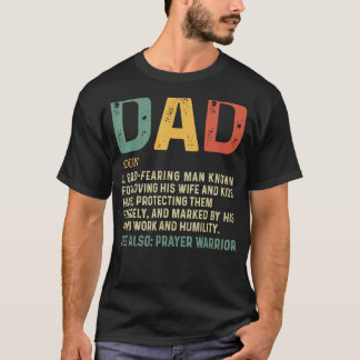 Christian Pappa Definition Fars dag Pappa 1 T Shirt