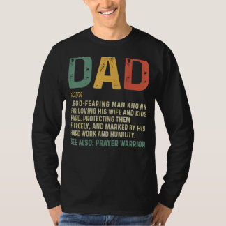 Christian Pappa Definition Fars dag Pappa 1 T Shirt
