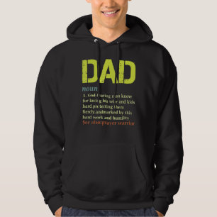 Christian Pappa Definition Fars dag Pappa 2 Hoodie