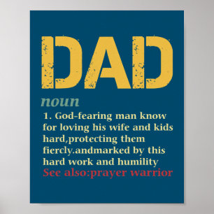 Christian Pappa Definition Fars dag Pappa Poster