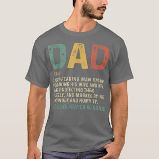 Christian Pappa Definition Fars dag PAPPA  T Shirt