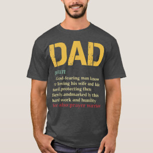 Christian Pappa Definition Fars dag PAPPA Vintage T Shirt