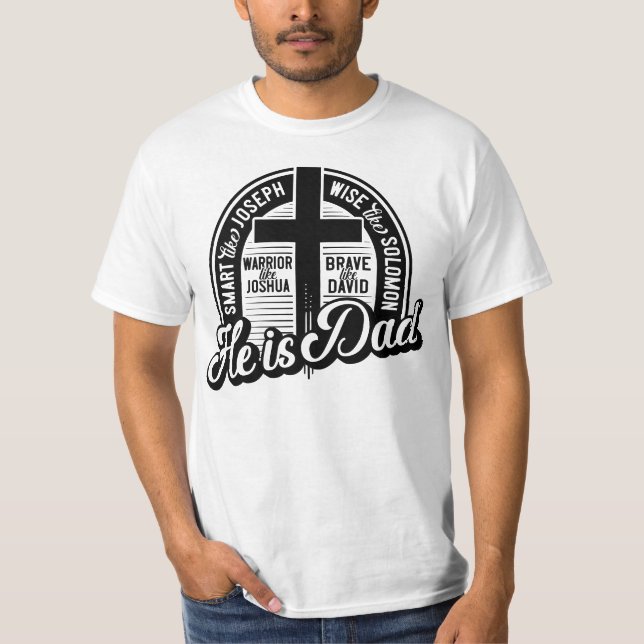 Christian Pappa T Shirt (Framsida)
