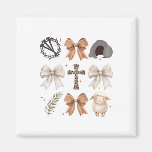 Christian Påsk, han är Kor Faith Coquette Magnet
