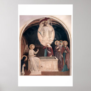 Christian Påsk Resurrecension av Kristus Classic P Poster