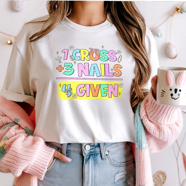 Christian Påsk Shirt, 1 Kor 3 Nagel 4 T Shirt (Skapare uppladdad)