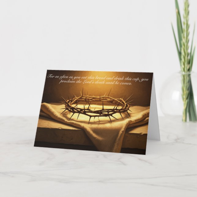 Christian Passover Card Meddelande (Framsida)