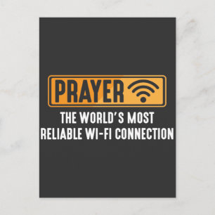 Christian Pastor Prayer Jesus Faith Connection Vykort