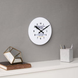 Christian Pastor Retirement Clock Rund Klocka