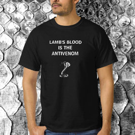 Christian Patriot Lambs blod är antivenomen T Shirt