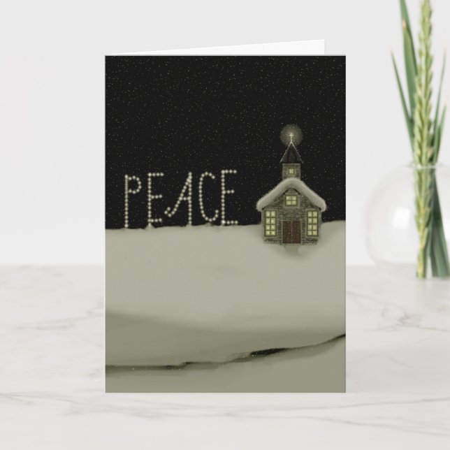Christian Peace-jul Helgkort (Framsida)