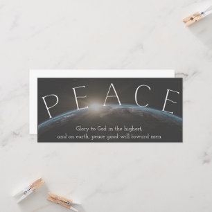 Christian Peace on Earth Bible Passage jul