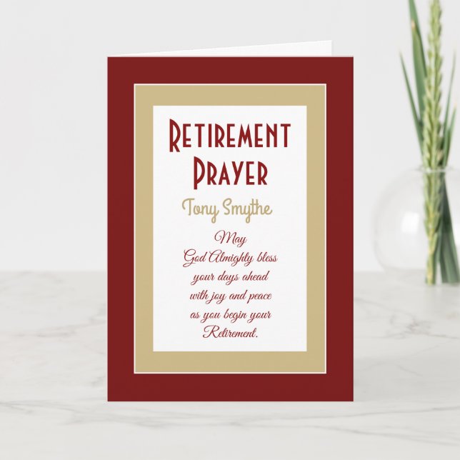 Christian Pension Prayer-kort Helgkort (Framsida)