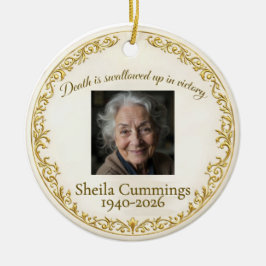 Christian Personalized Ornament Memorial 