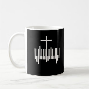 Christian Pianist Religiösa Music Lord Piano Kaffemugg