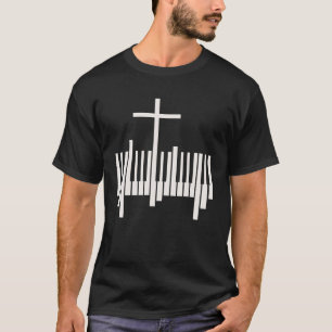 Christian Pianist Religiösa Music Lord Piano T Shirt