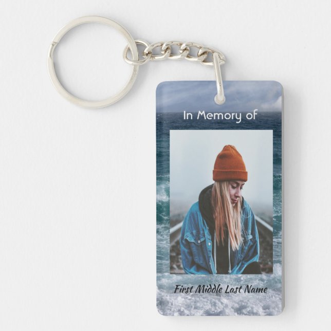 Christian Poem Memorial Keepsake Ocean Sea Beach (Framsidan)