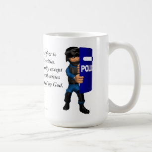 Christian Police Kaffemugg