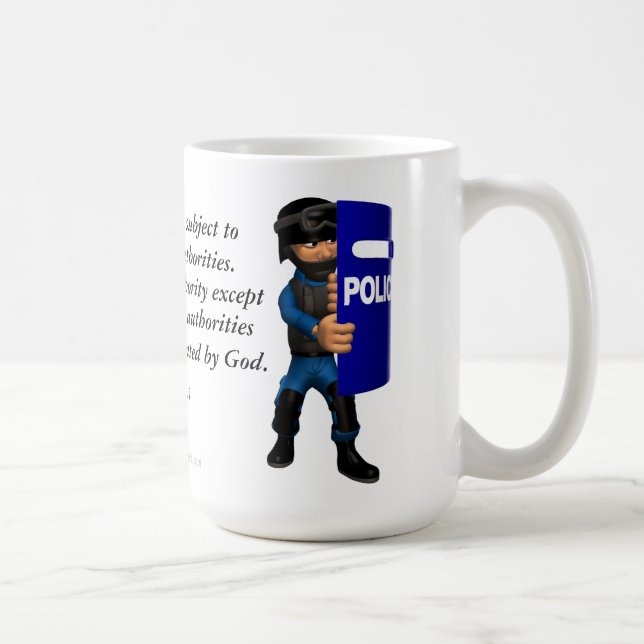Christian Police Kaffemugg (Höger)