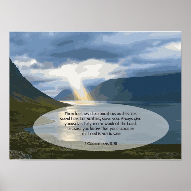 Christian Poster - Corinthians (Framsidan)