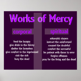 Christian Poster i Merciful Works