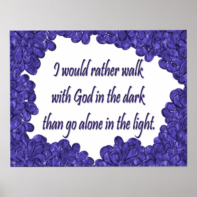 Christian Poster med inspirationsljud (Framsidan)