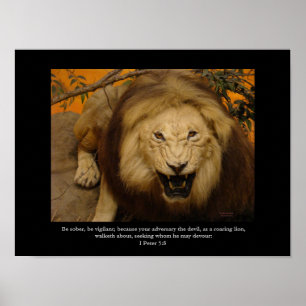 Christian Poster, Raring Lejon! Poster
