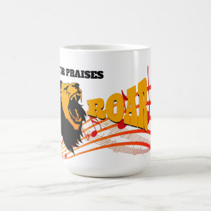 Christian PRAISES ROAR Lejon Kaffemugg