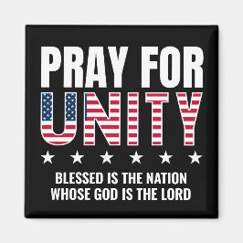 Christian PRAY FOR UNITY USA Day Prayer Magnet