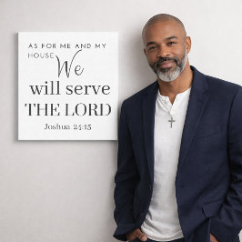 Christian Prayer Canvastryck