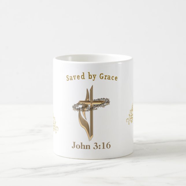 Christian Prayer Mug Verses Magisk Mugg (Center)