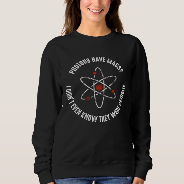 Christian Puns Photons Have Mass T Shirt (Framsida)