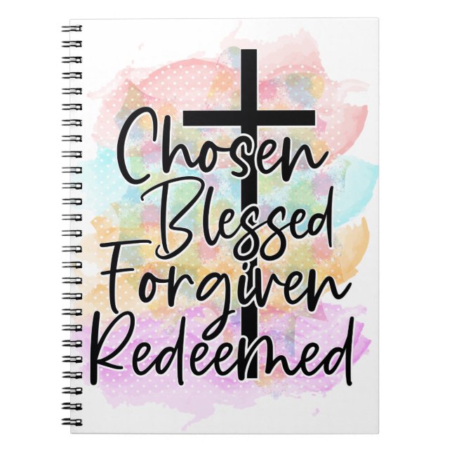 CHRISTIAN QUOTE ANTECKNINGSBOK (Framsidan)