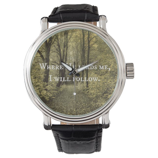 Christian Quote Armbandsur (Framsida)