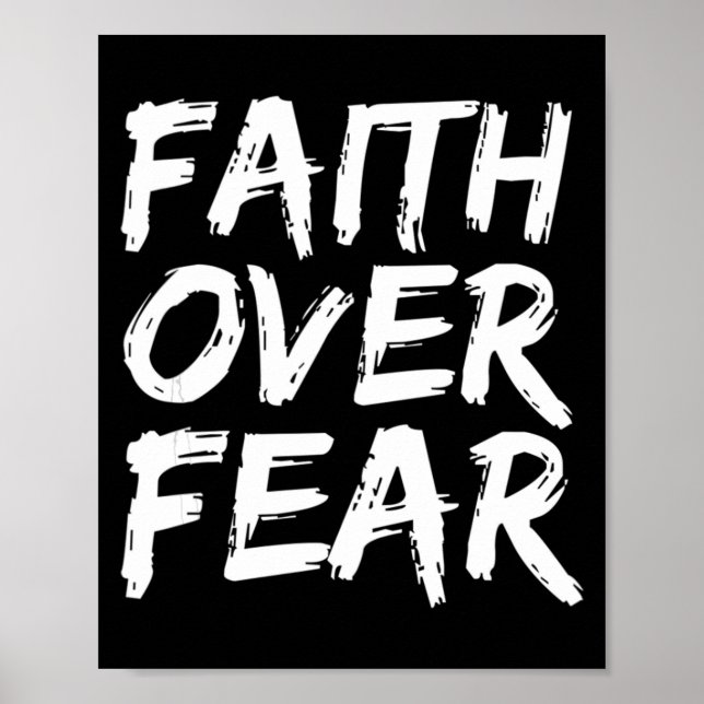 Christian Quote Gift Bible Verse som säger Manar F Poster (Framsidan)