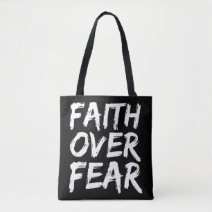 Christian Quote Gift Bible Verse som säger Manar F Tygkasse