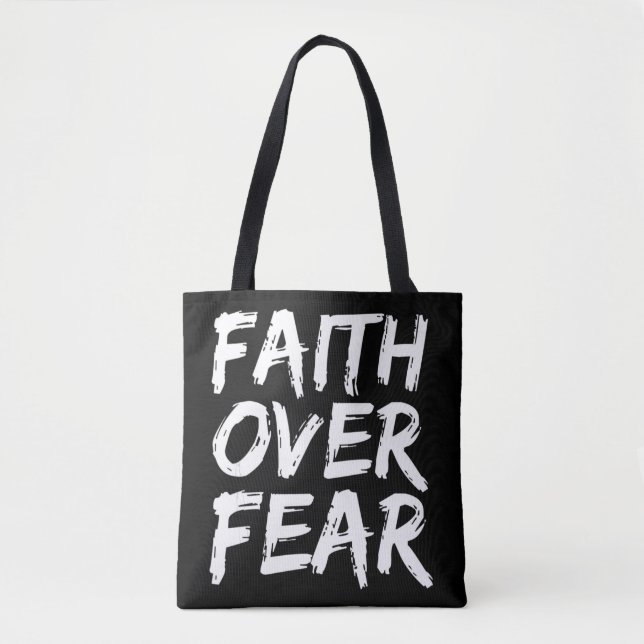 Christian Quote Gift Bible Verse som säger Manar F Tygkasse (Framsida)