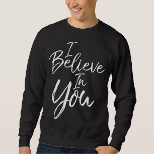 Christian Quote Gift Positivity som säger Cute I B Lång Ärmad Tröja