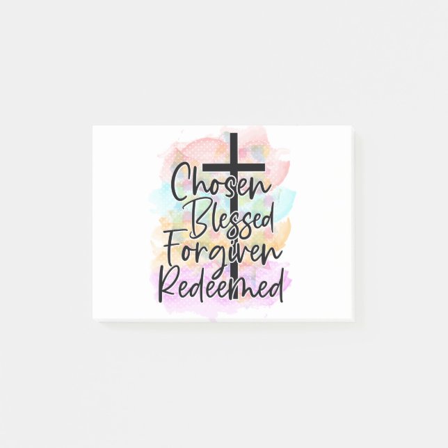 CHRISTIAN QUOTE POST-IT BLOCK (Framsida)