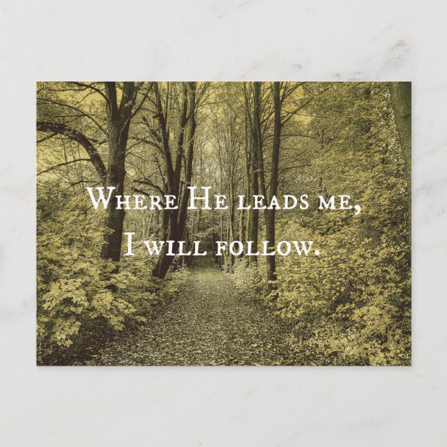 Christian Quote Vykort (Framsida)