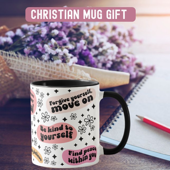 Christian Quotes Colorful Mugg (Skapare uppladdad)