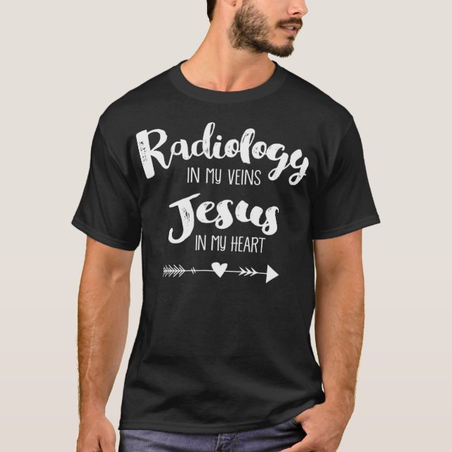 Christian Radiology Tech T XRay Tech Gifts  T Shirt (Framsida)